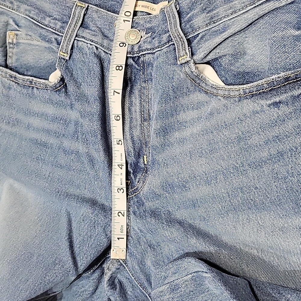 Levi's '94 Baggy Super Wide Leg 28 x 31 90s Mid Rise Take Chances - Picture 10 of 16